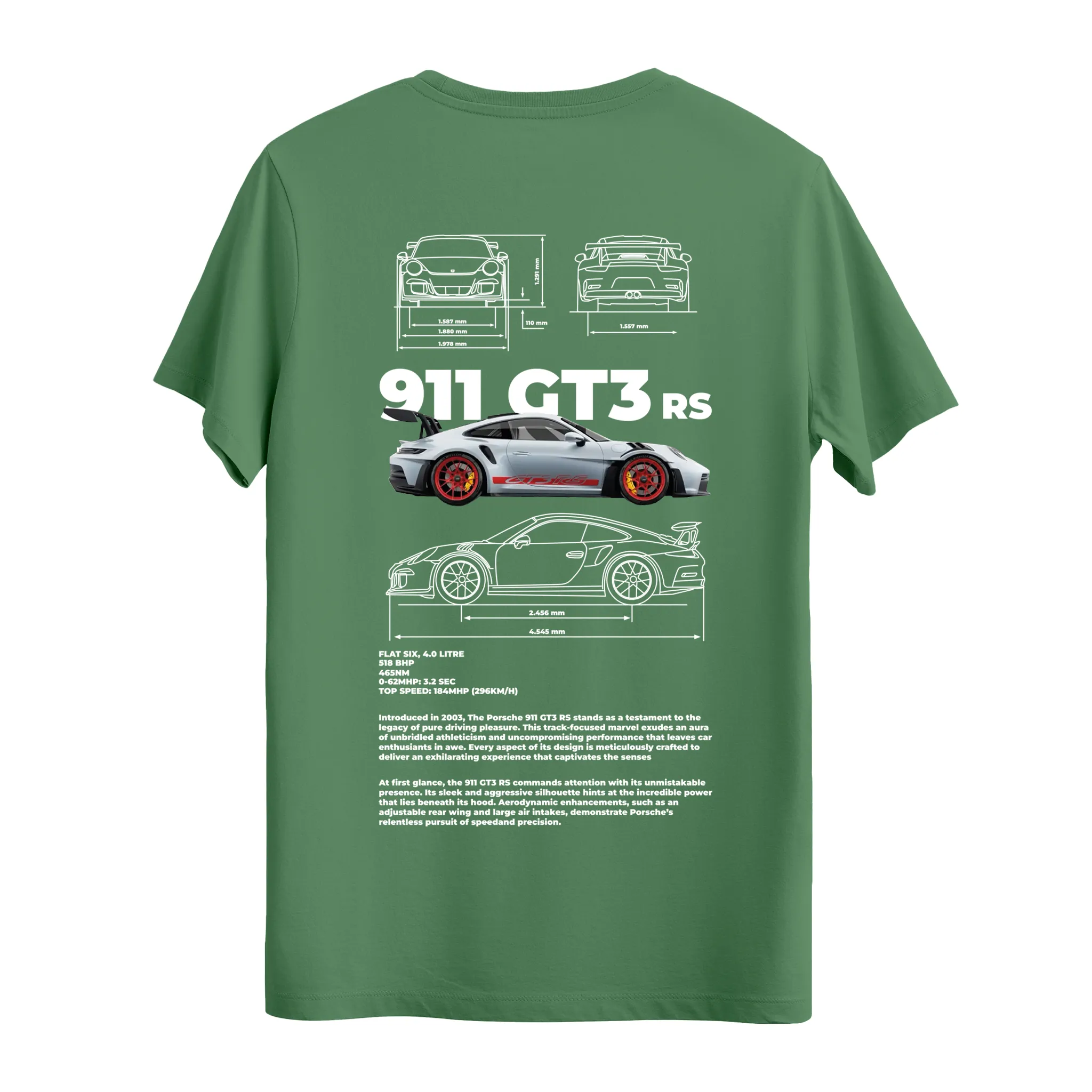 911 GT3 RS - Regular T-shirt