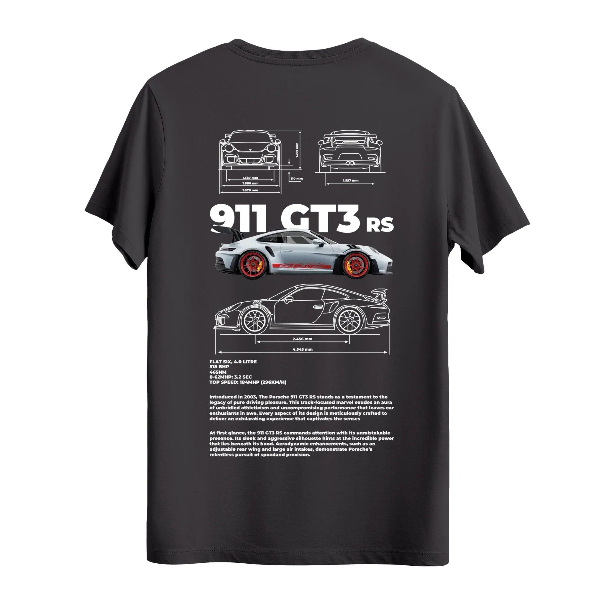 911 GT3 RS - Regular T-shirt