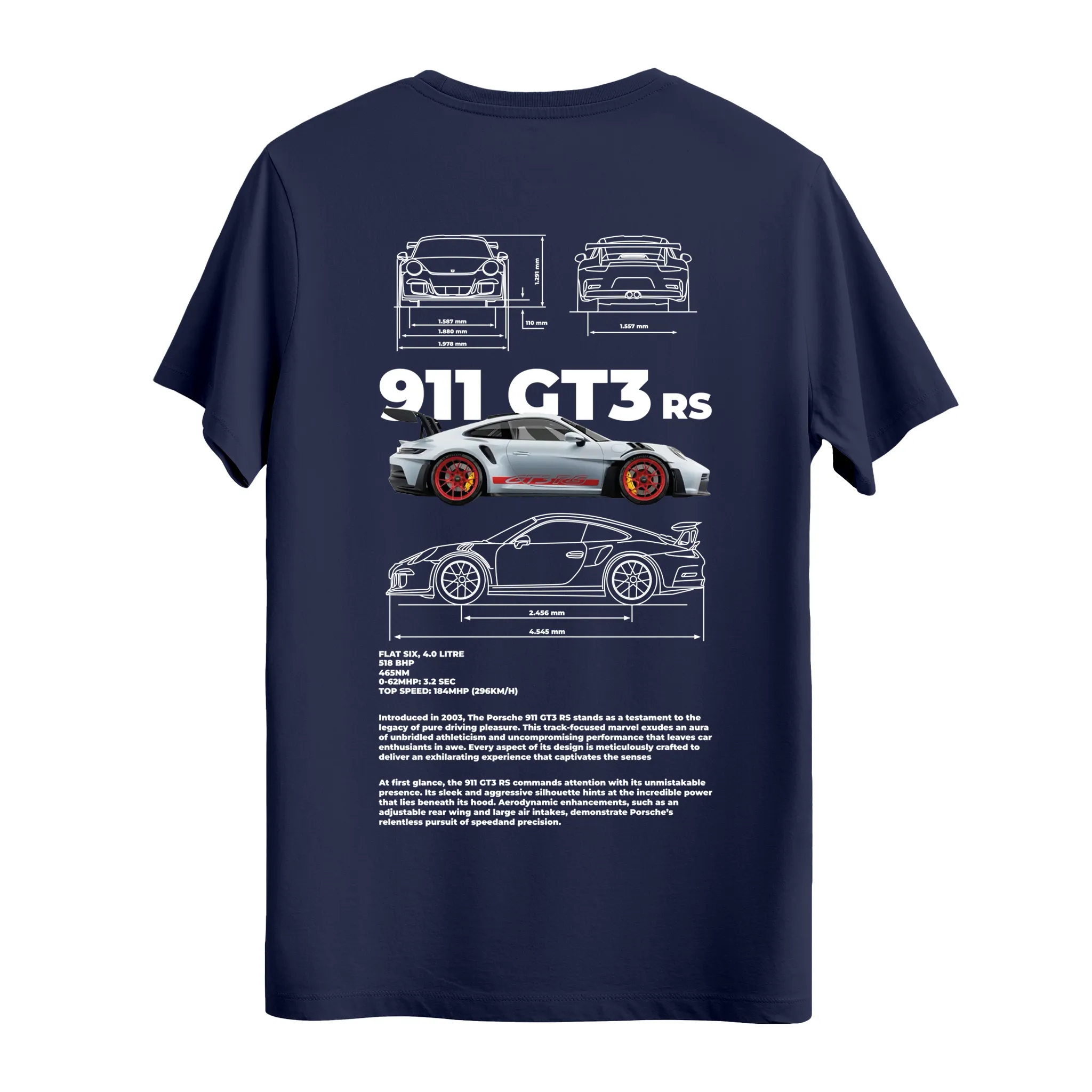 911 GT3 RS - Regular T-shirt