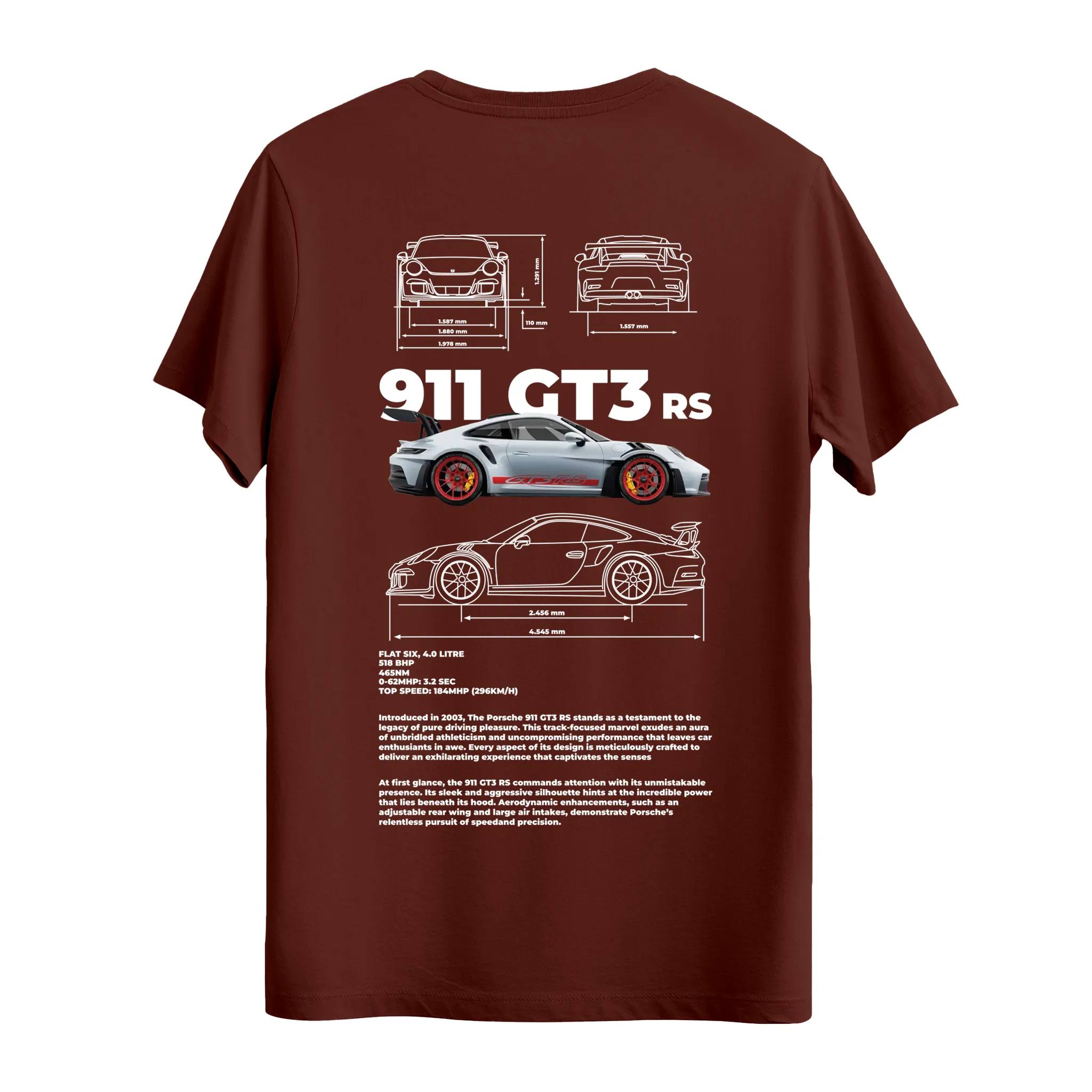 911 GT3 RS - Regular T-shirt