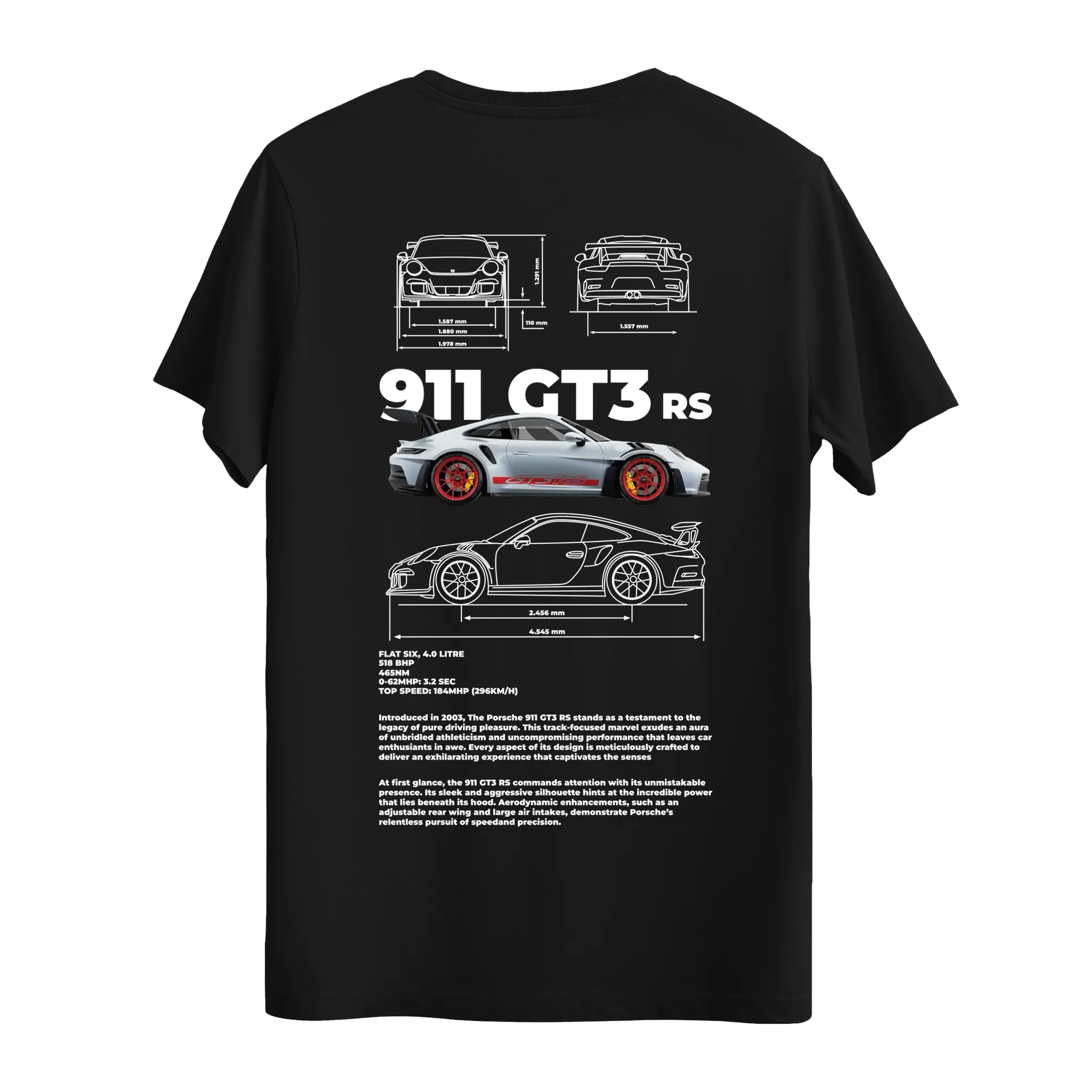 911 GT3 RS - Regular T-shirt
