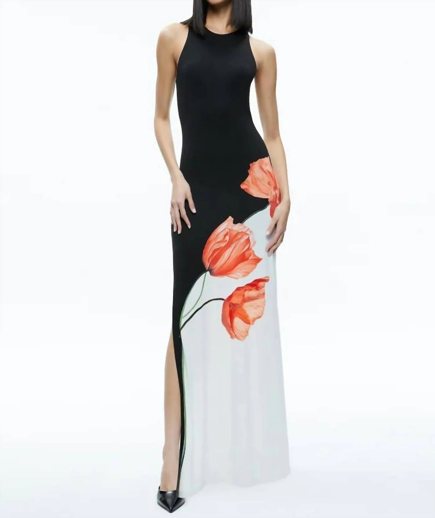 Alice   Olivia - Pania Floral Maxi Dress