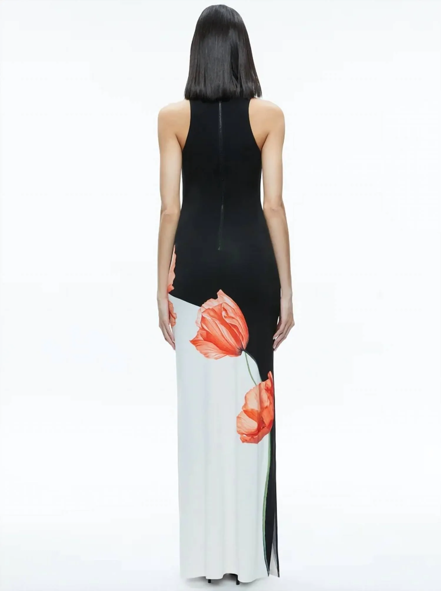 Alice   Olivia - Pania Floral Maxi Dress
