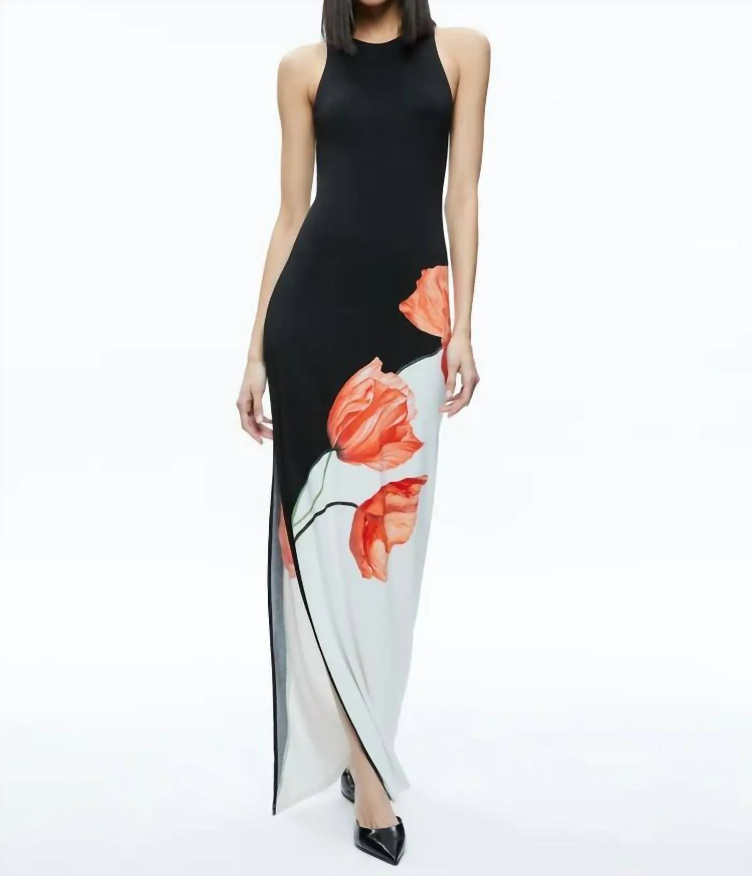 Alice   Olivia - Pania Floral Maxi Dress