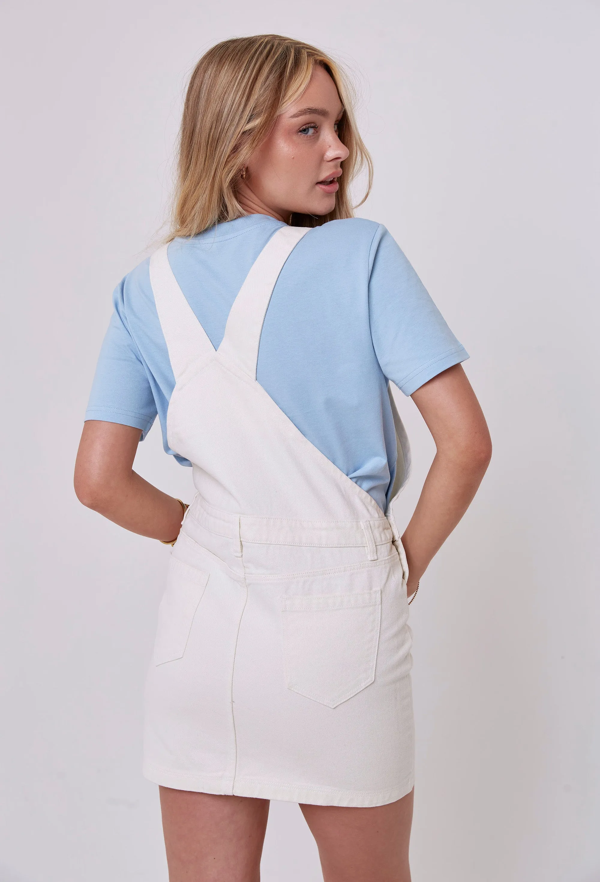 badger organic cotton pinafore