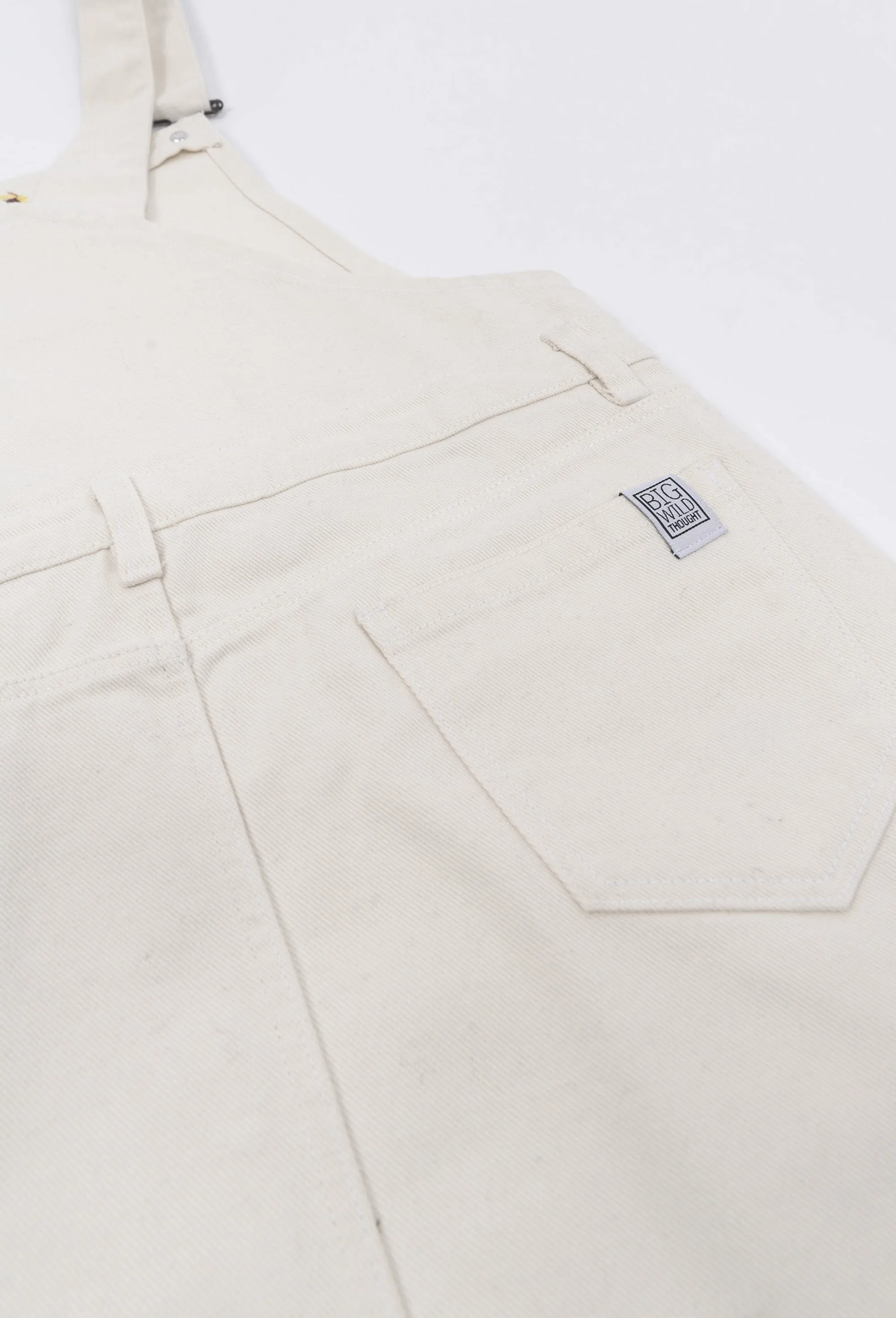 badger organic cotton pinafore