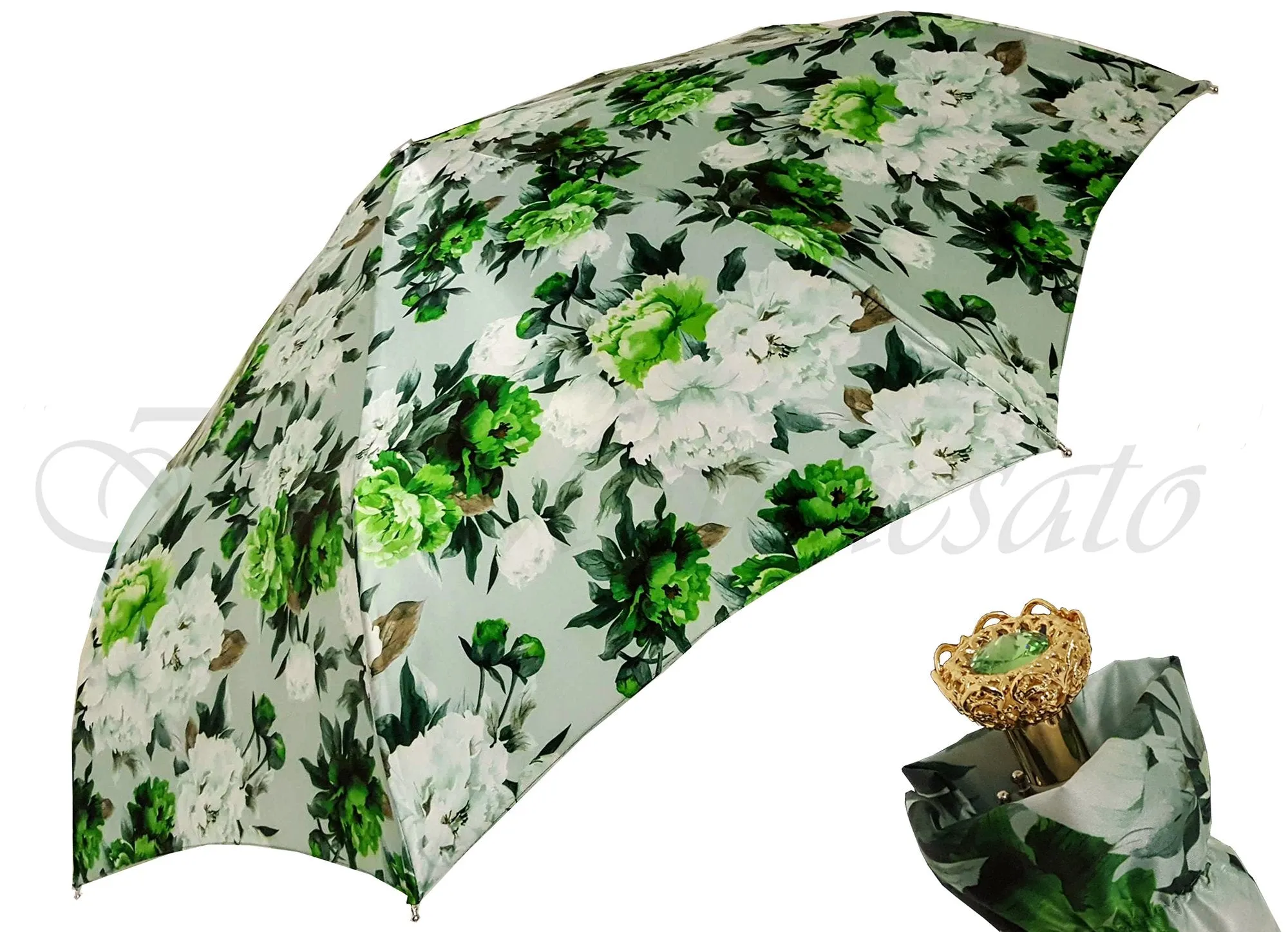 Beautiful Flowered Umbrella