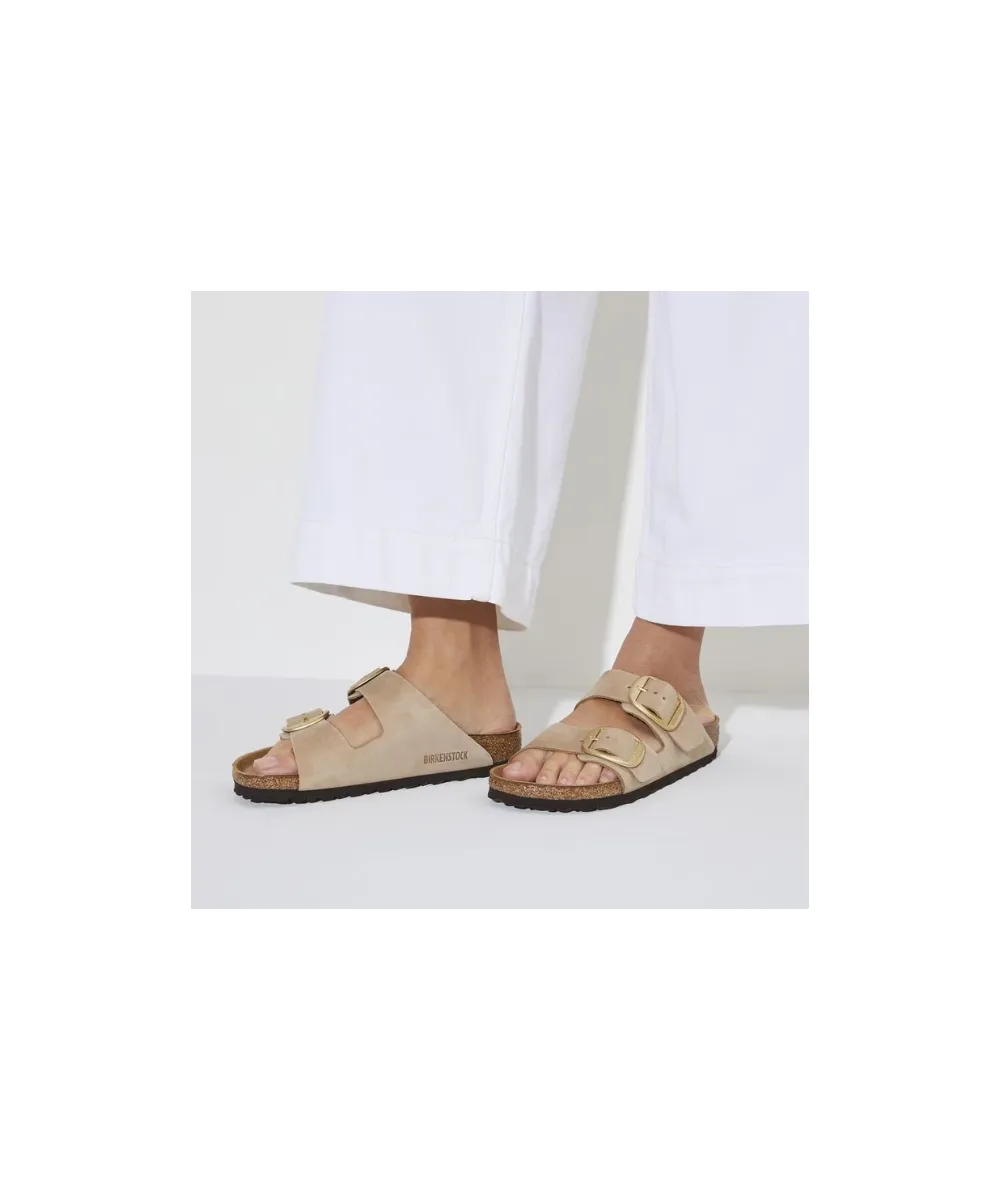 BIRKENSTOCK ARIZONA BIG BUCKLE NUBUCK LEATHER