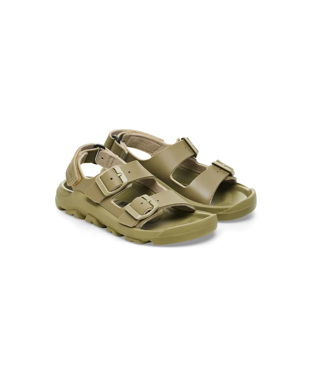 BIRKENSTOCK-MOGAMI KIDS MEDIUM/NARROW FIT-IN-FADED KHAKI