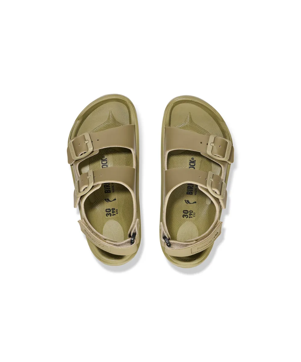 BIRKENSTOCK-MOGAMI KIDS MEDIUM/NARROW FIT-IN-FADED KHAKI