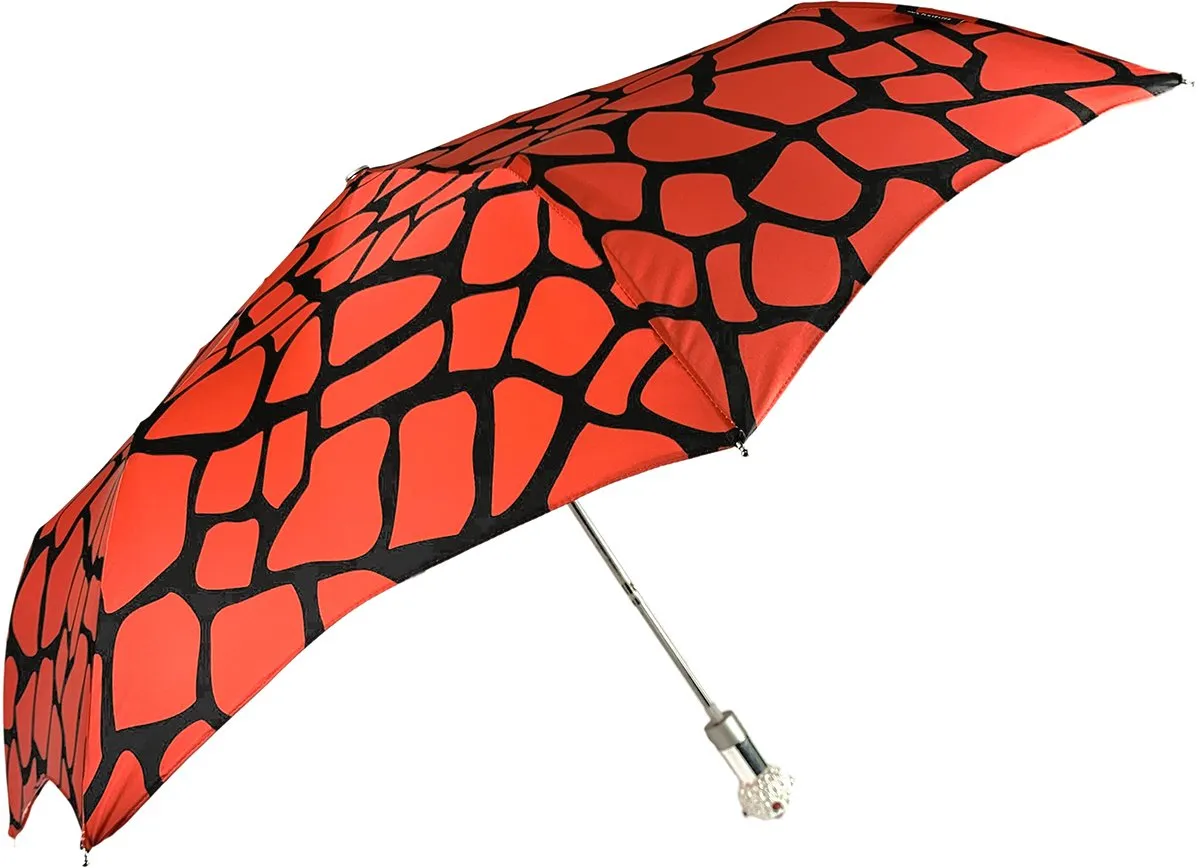 Black & Red Folding Umbrella