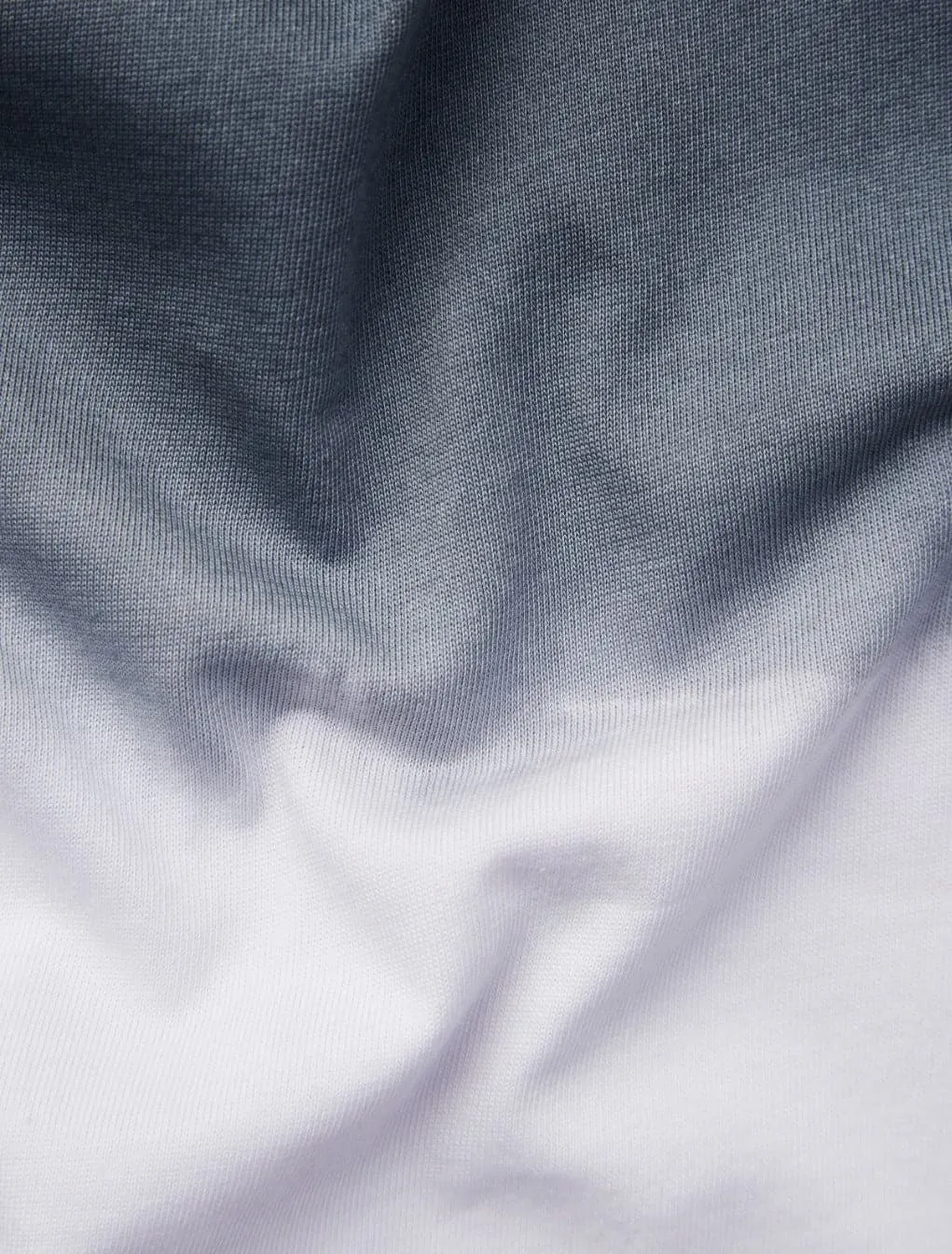 Black Dip-Dyed Short Sleeve T-Shirt