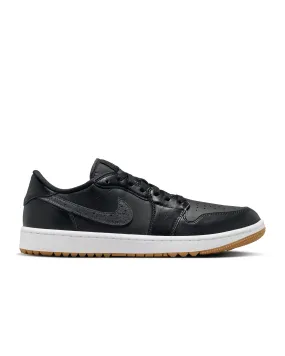 Black Gum Air Jordan 1 Low Golf