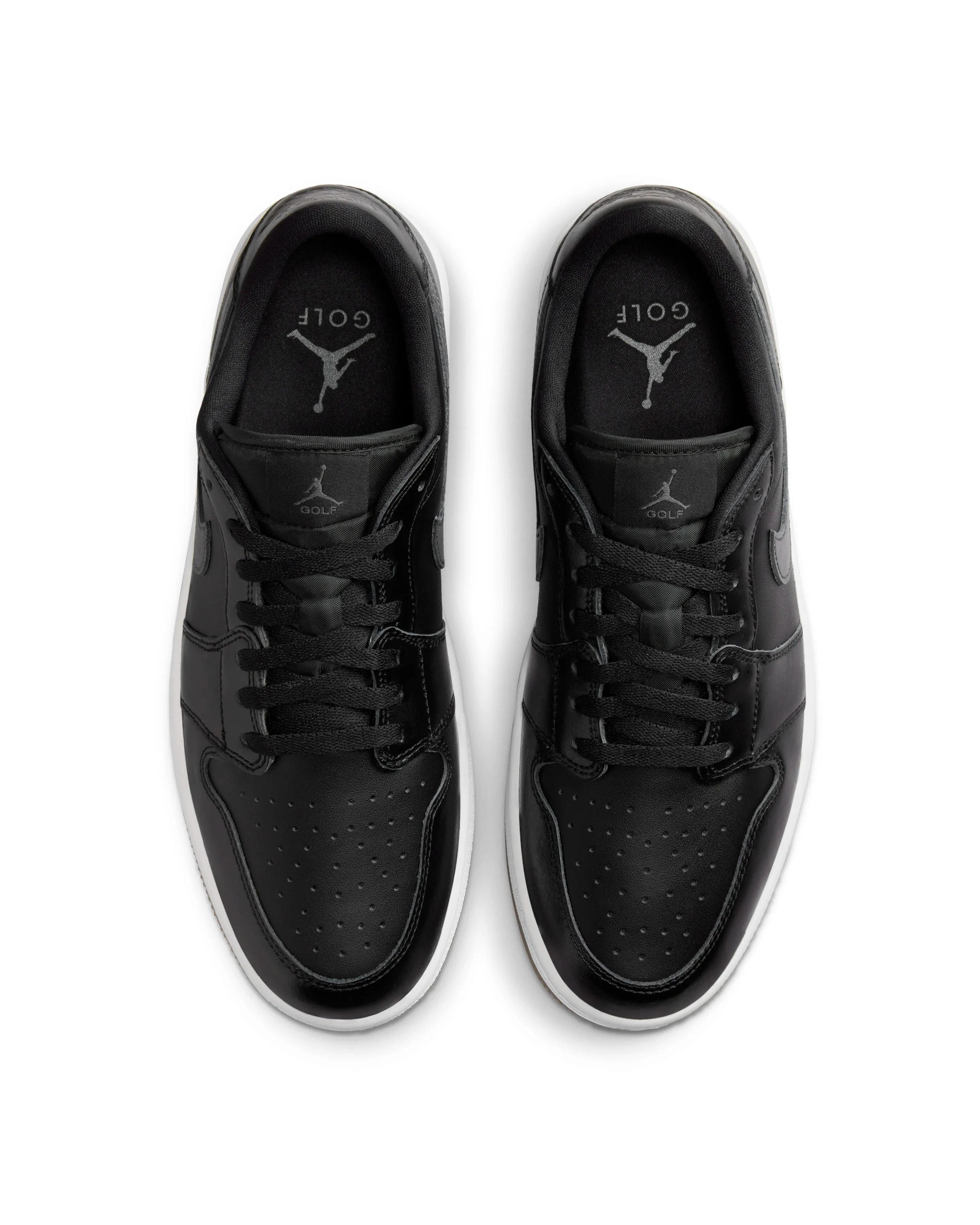 Black Gum Air Jordan 1 Low Golf