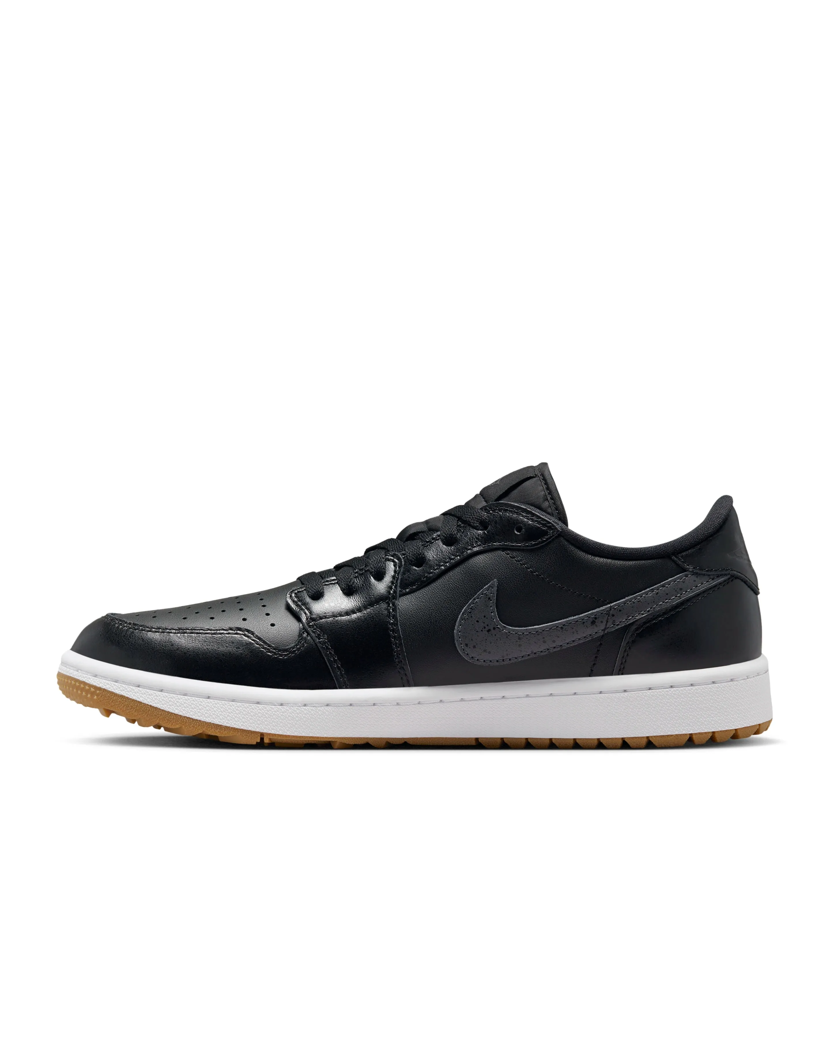 Black Gum Air Jordan 1 Low Golf