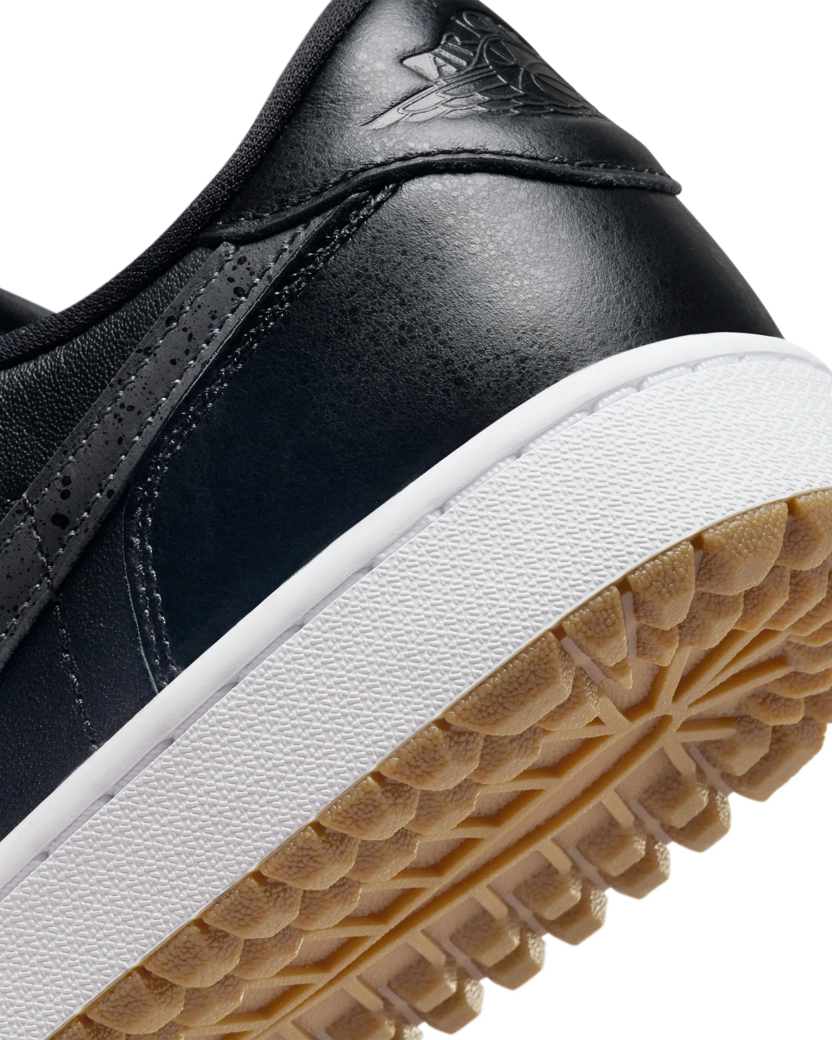 Black Gum Air Jordan 1 Low Golf