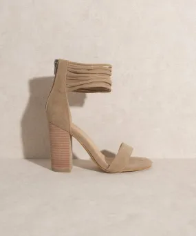 Blair - Thick Ankle Strap Block Heel(FINAL SALE)