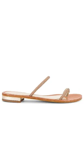 CoRNETTI Claudia Sandal in Metallic Neutral
