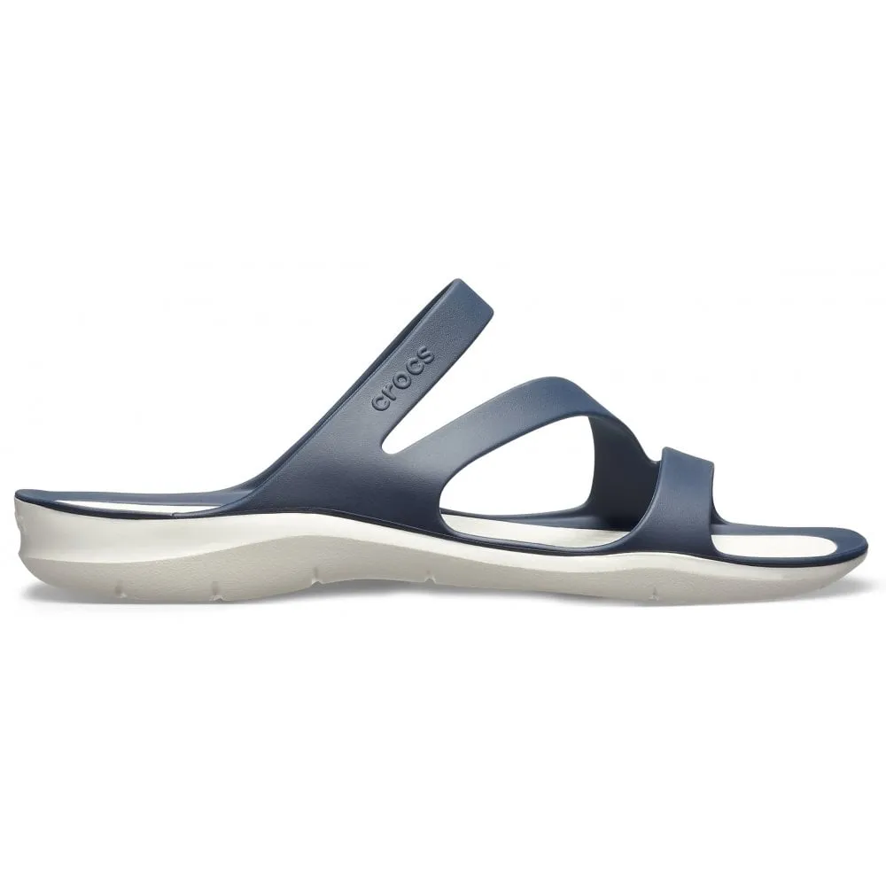 Crocs Womens Sandal Swiftwater Navy/White