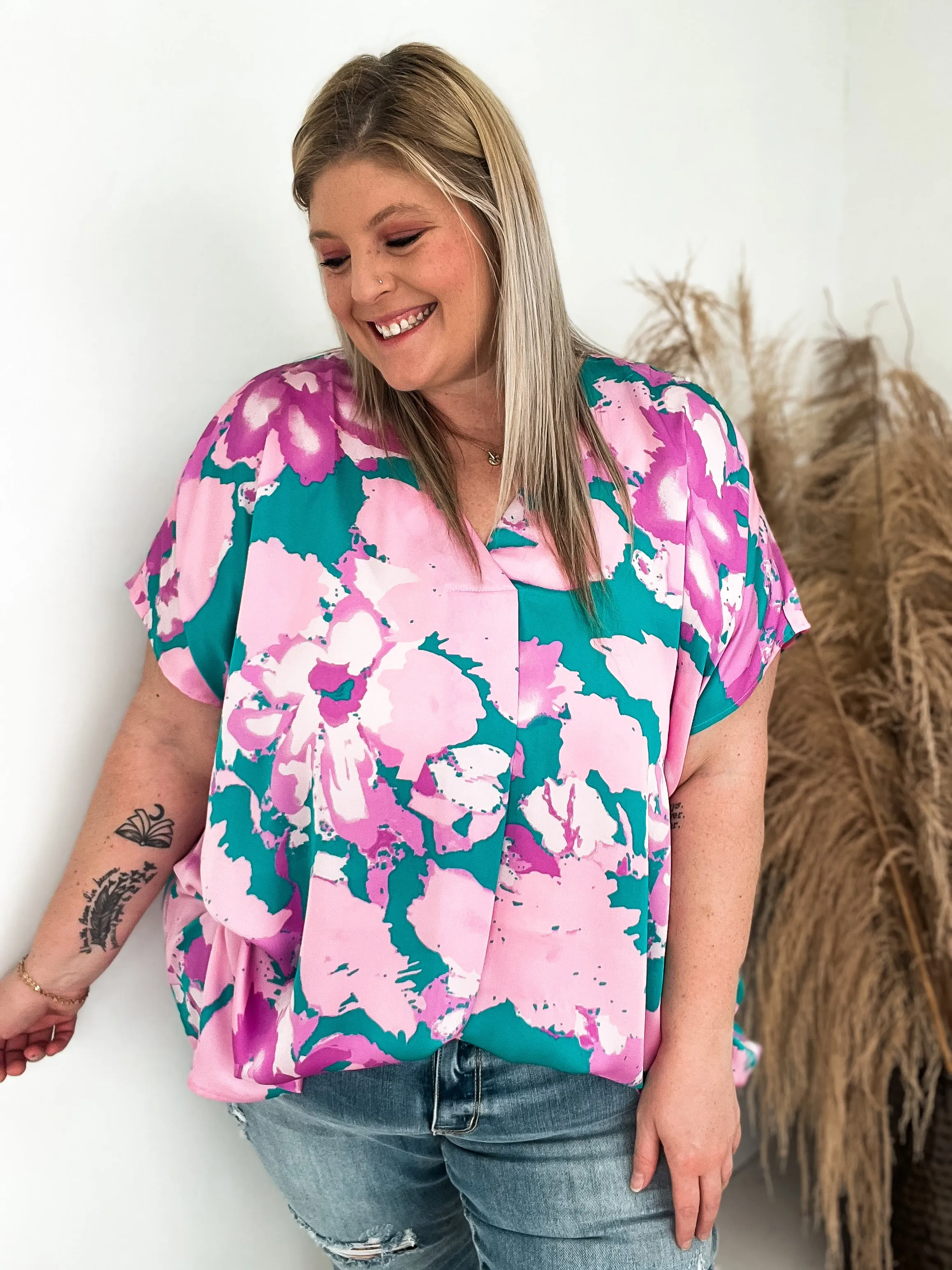 Curvy Sweet Colors Top