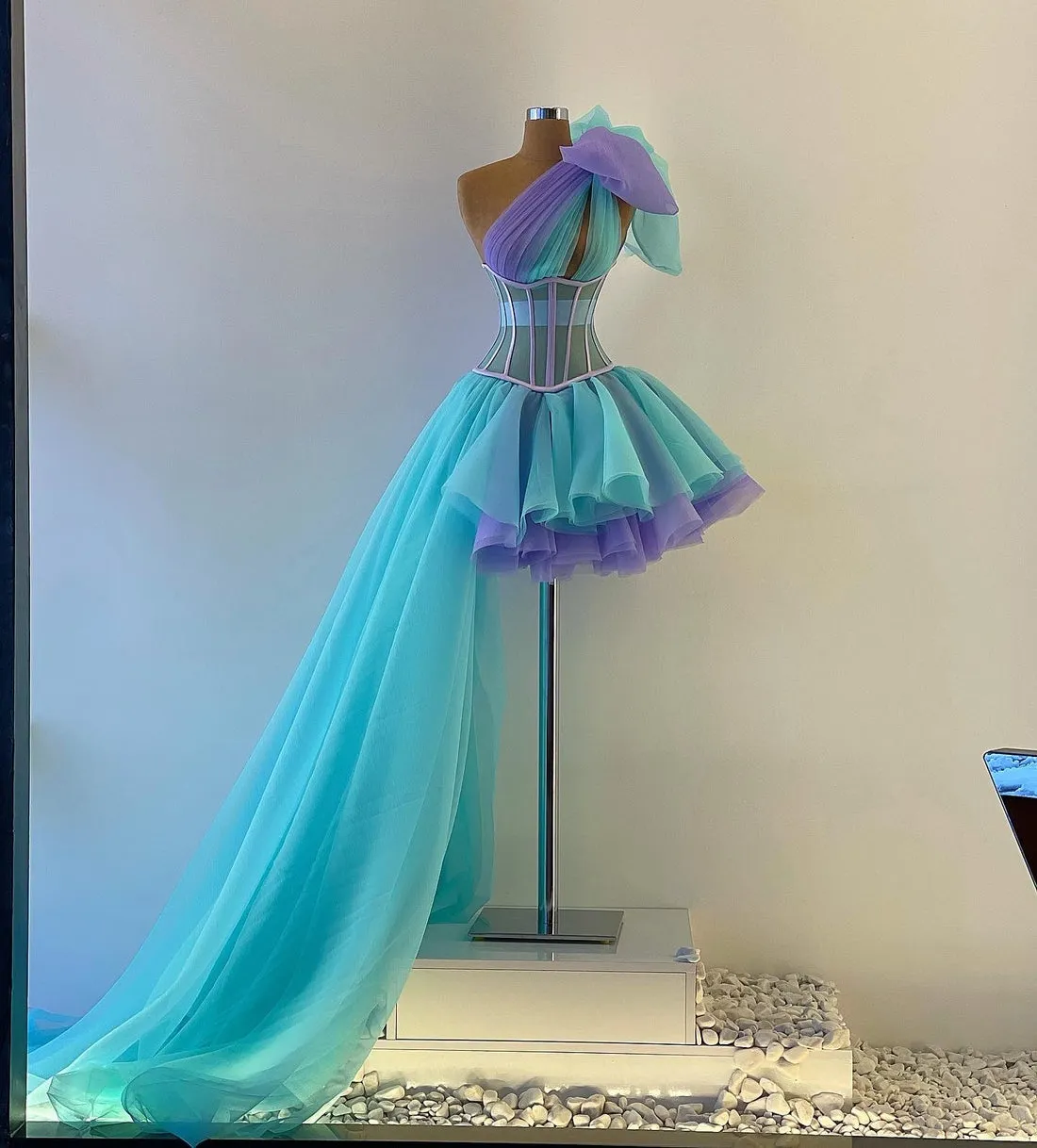 Dynamic Evening Dress