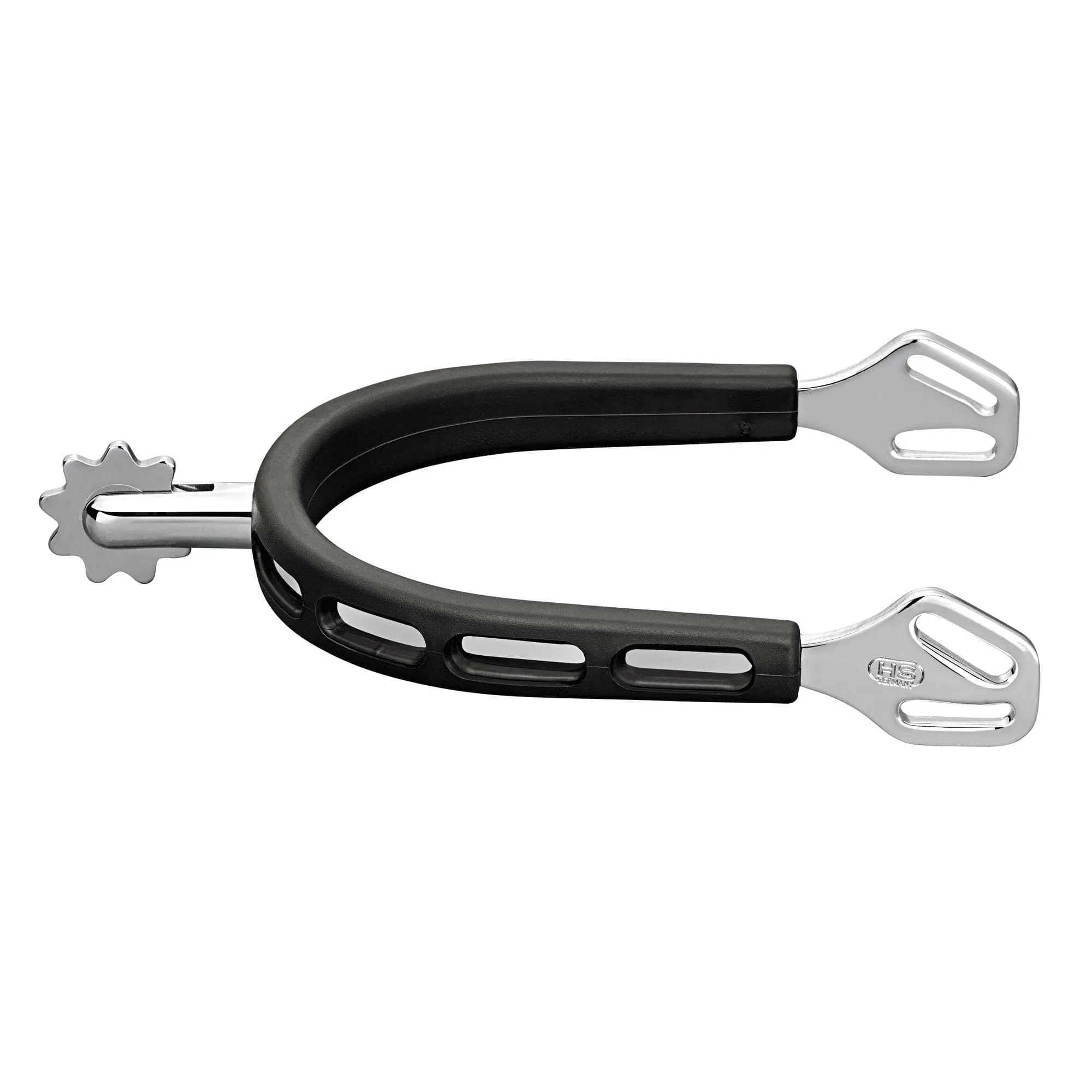 Herm Sprenger Stainless Steel Klaus Balkenhol Ultra Fit Extra Grip Spurs Pastry/Star Rowel- 30mm