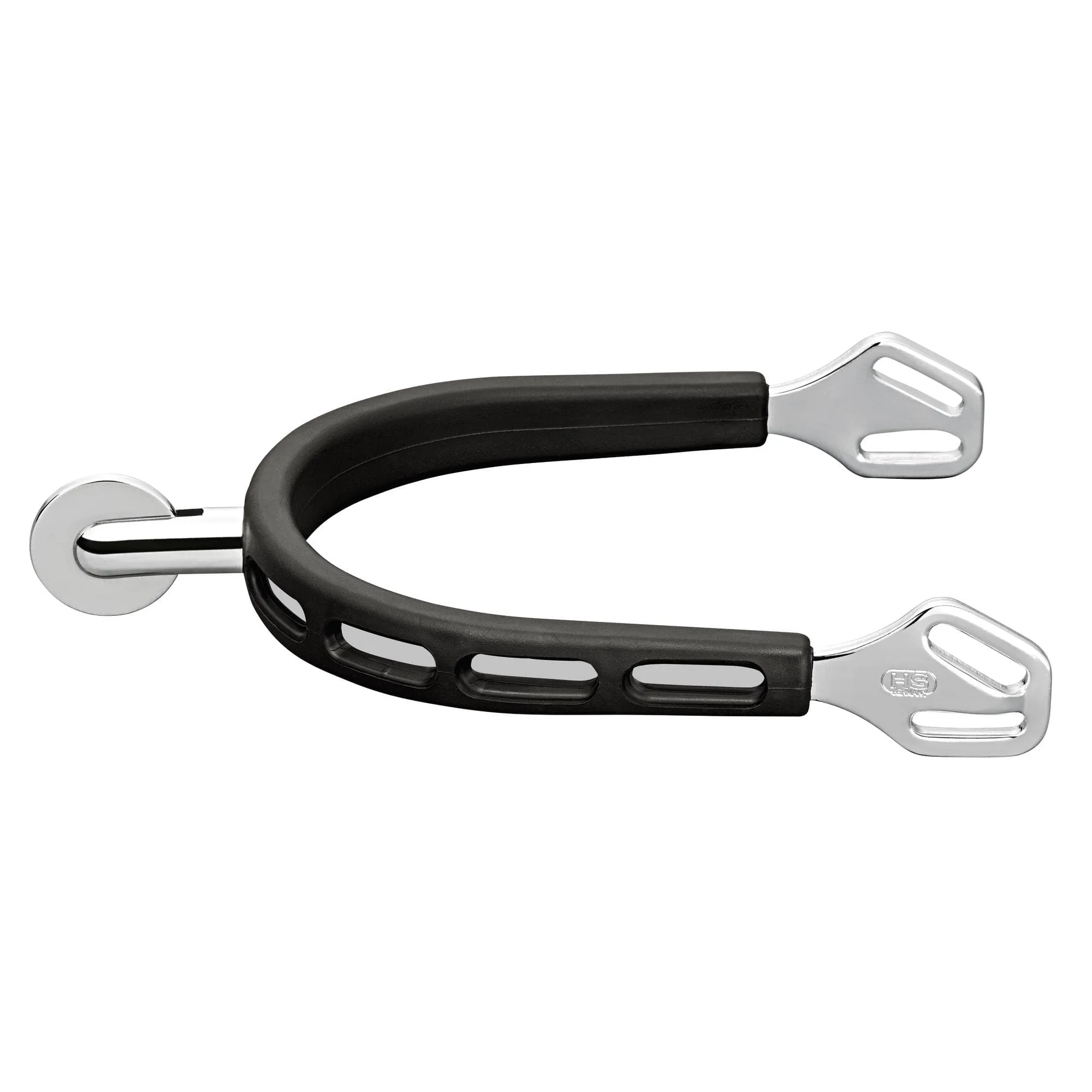 Herm Sprenger Stainless Steel Ultra Fit Extra Grip w/ Big Round Rowel Spurs- 30mm