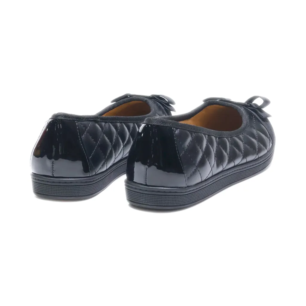 Hush Puppies Ballerinas Leather Black Colour For Women