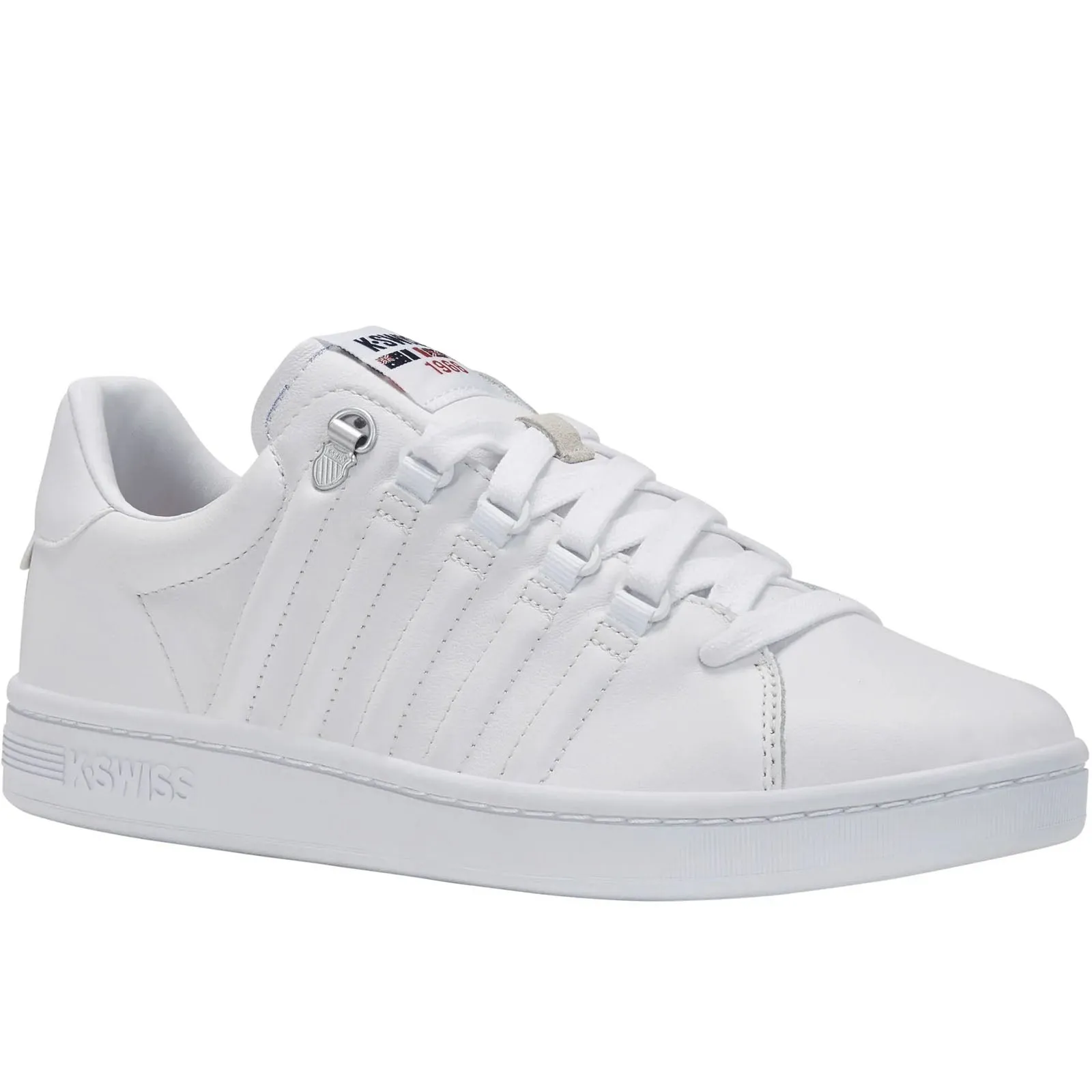 K-Swiss Mens Lozan II Leather Retro Trainers