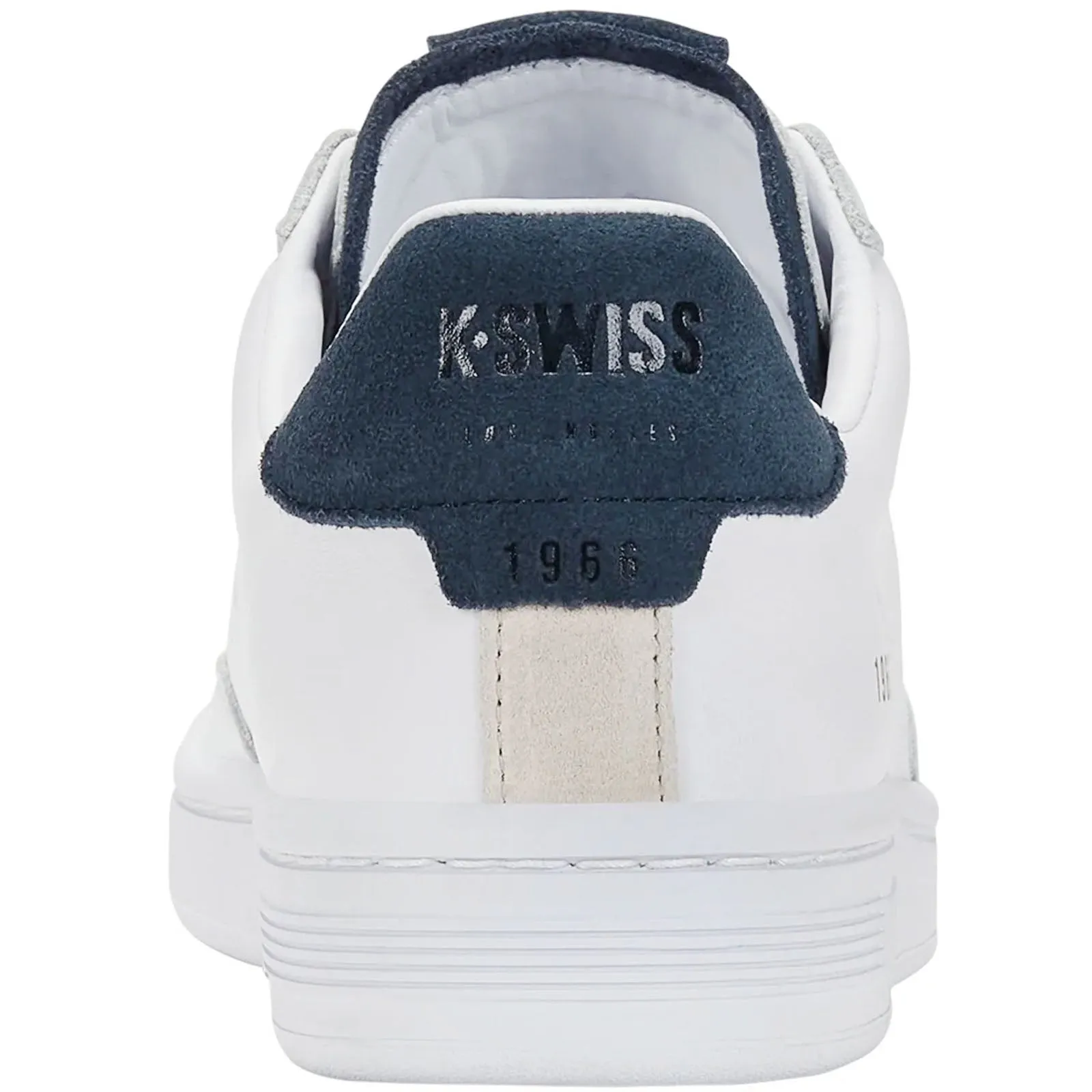K-Swiss Mens Lozan Klub Leather Low Rise Trainers - White
