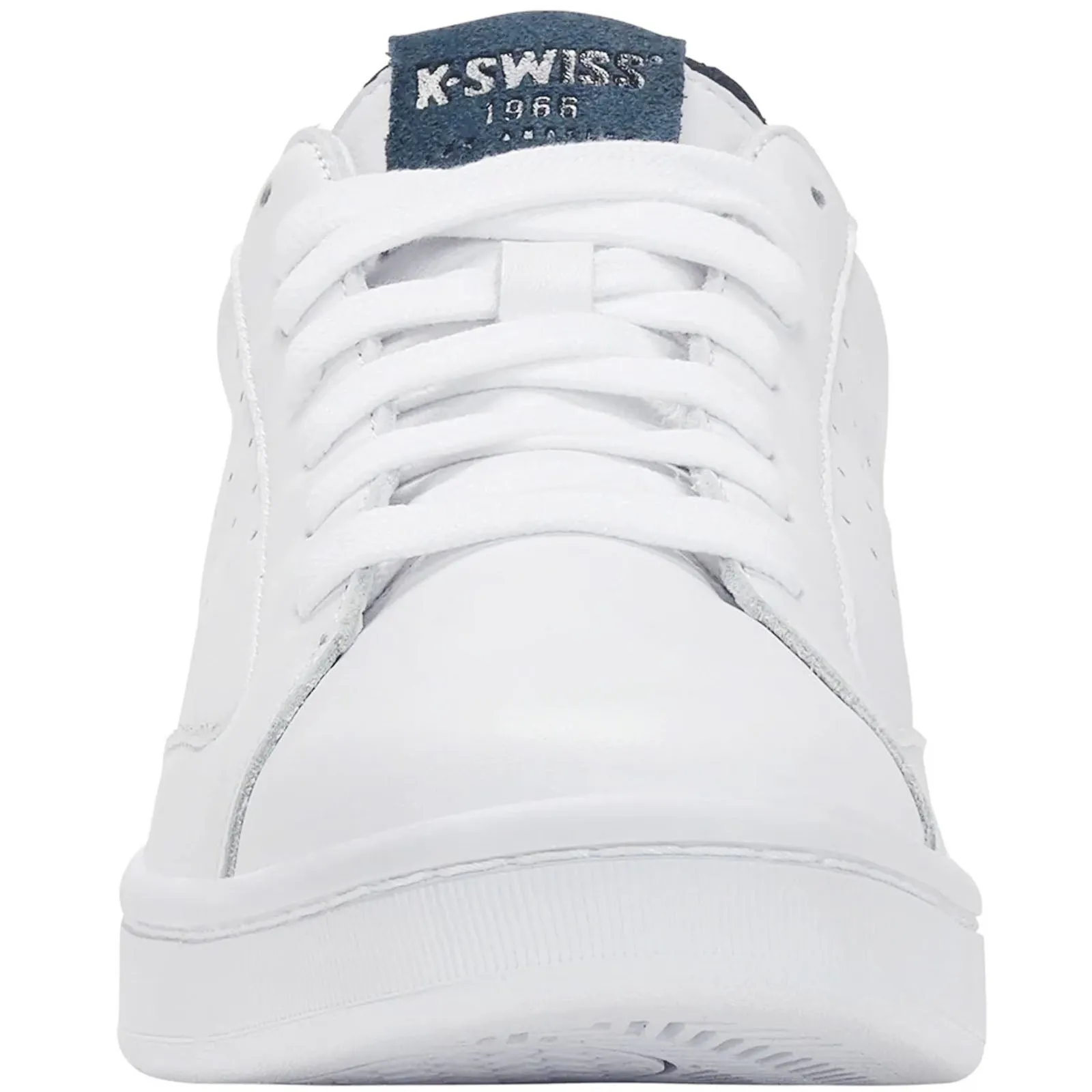 K-Swiss Mens Lozan Klub Leather Low Rise Trainers - White