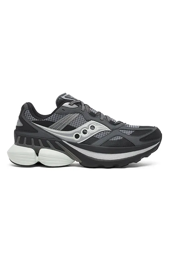 Men's Saucony GRID NXT Grey/Silver Trainers