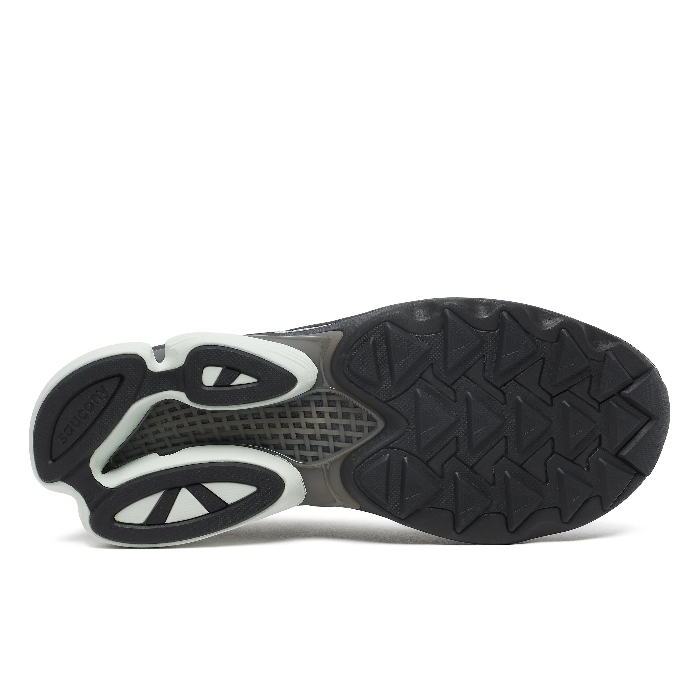 Men's Saucony GRID NXT Grey/Silver Trainers