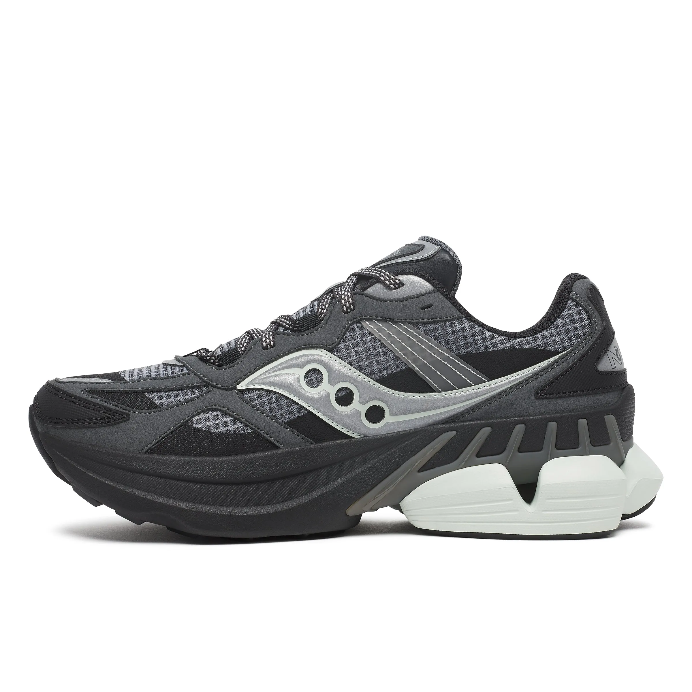 Men's Saucony GRID NXT Grey/Silver Trainers