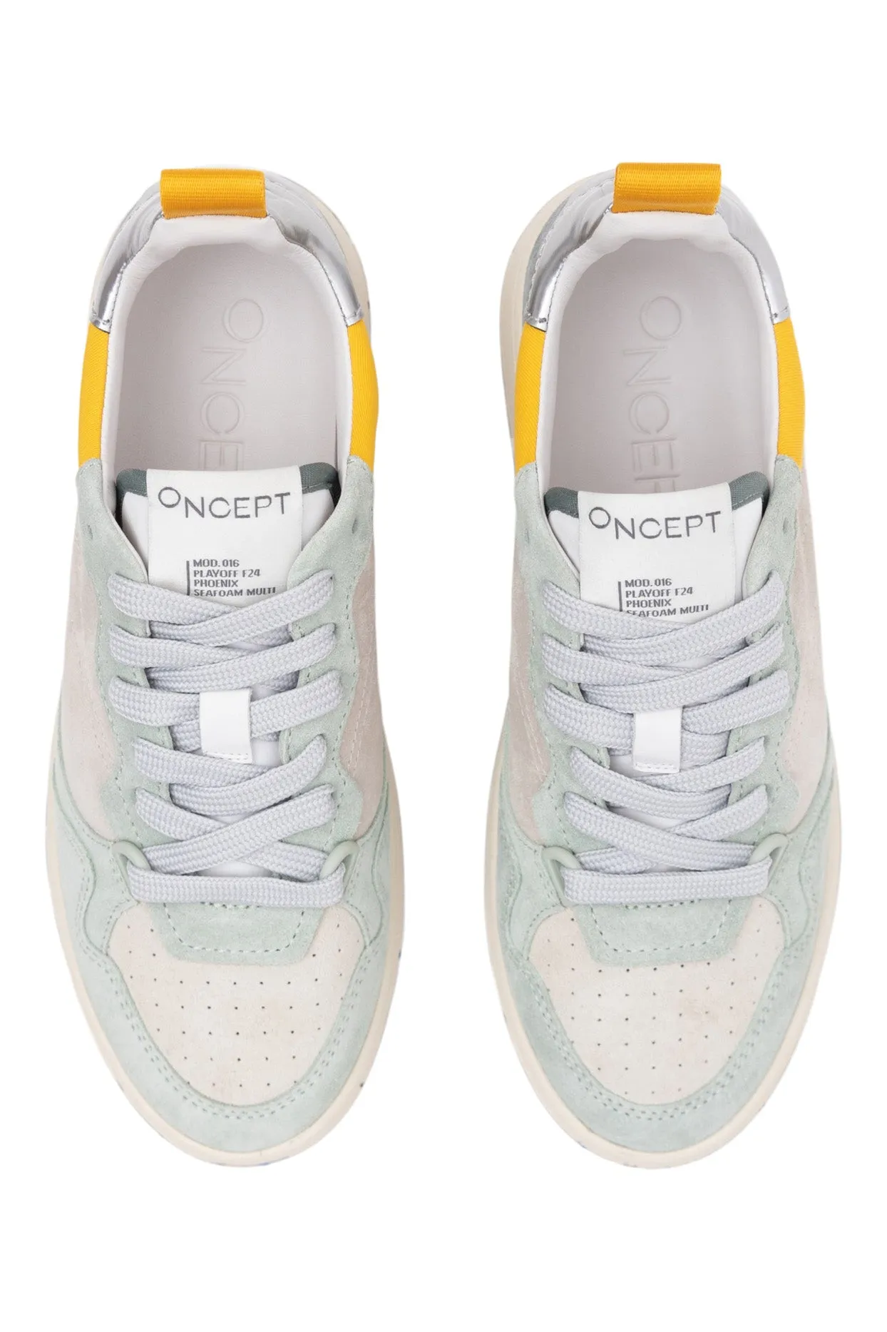 Oncept Phoenix Sneakers in Seafoam Multi