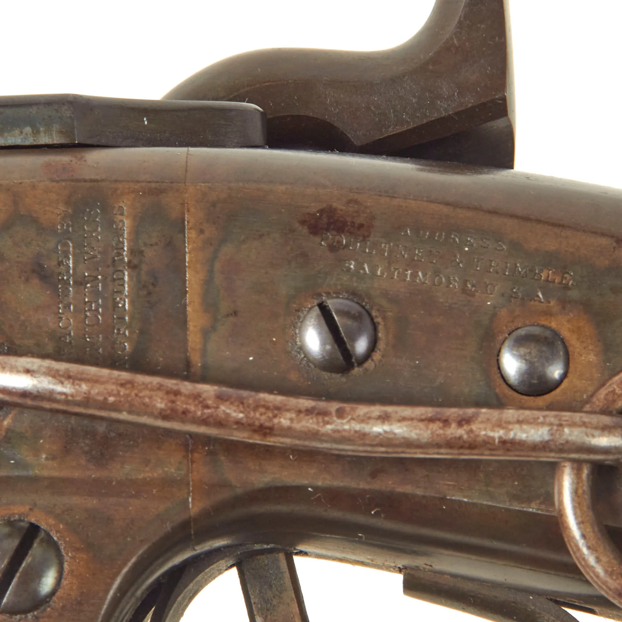 Original Excellent U.S. Civil War Smith Patent Saddle Ring Carbine by American Machine Works - Serial 4872