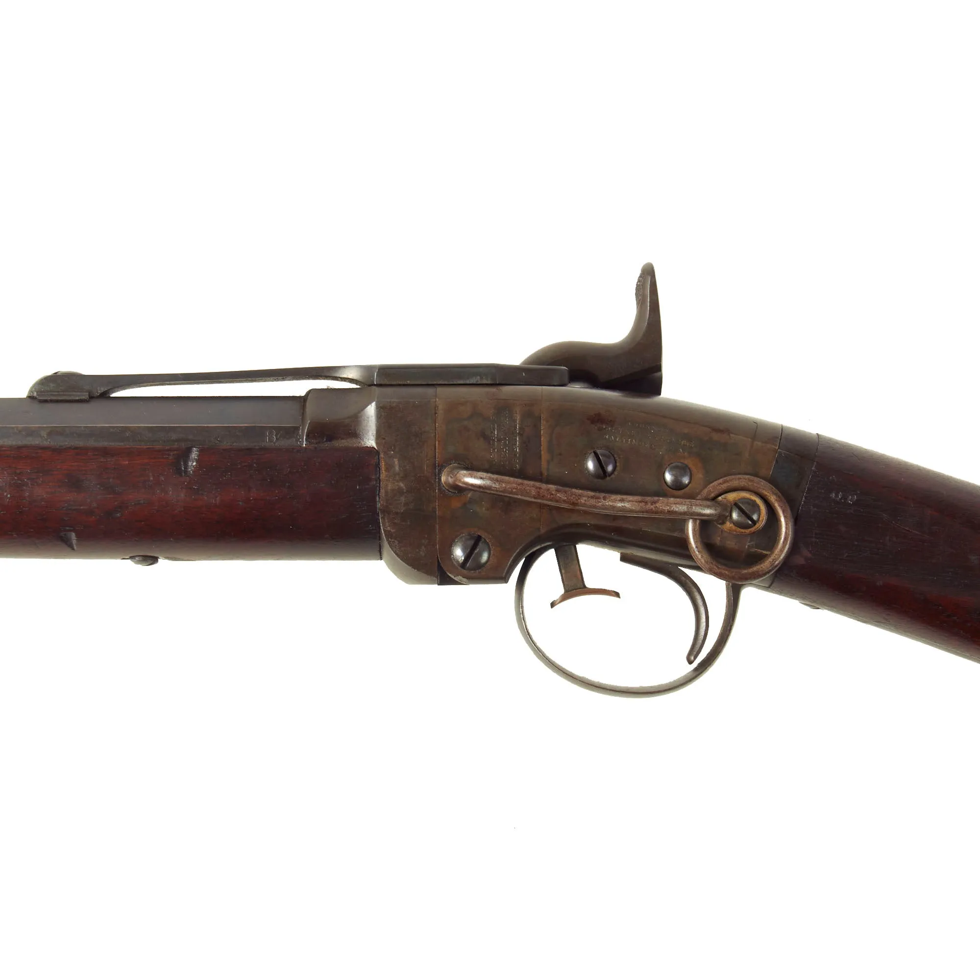 Original Excellent U.S. Civil War Smith Patent Saddle Ring Carbine by American Machine Works - Serial 4872