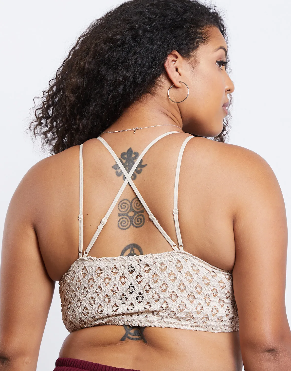 Plus Size Eve Lace Bralette