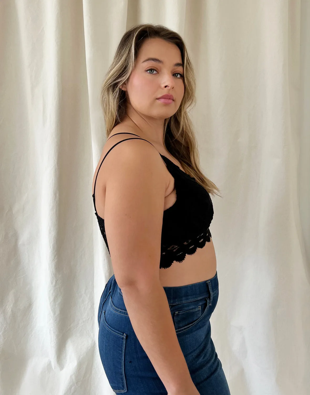 Plus Size Eve Lace Bralette