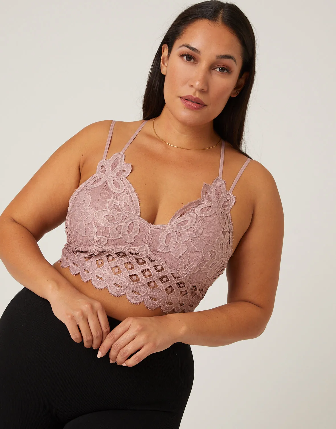 Plus Size Eve Lace Bralette