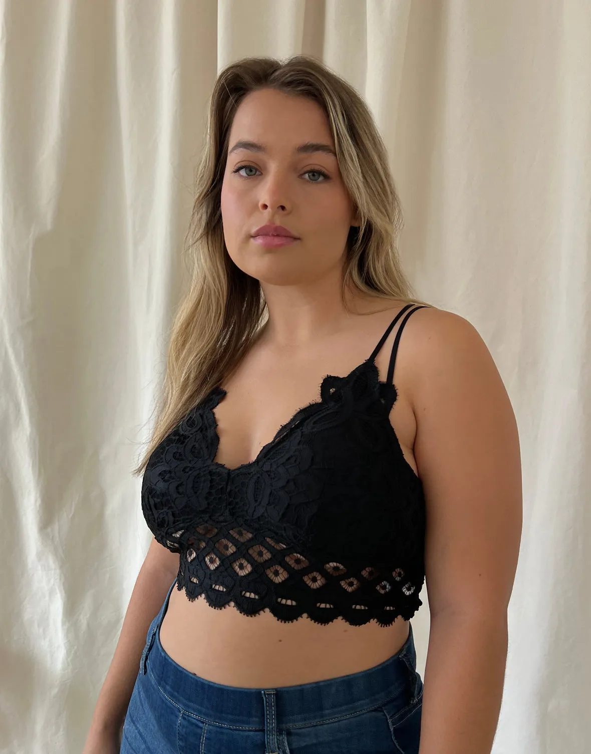 Plus Size Eve Lace Bralette