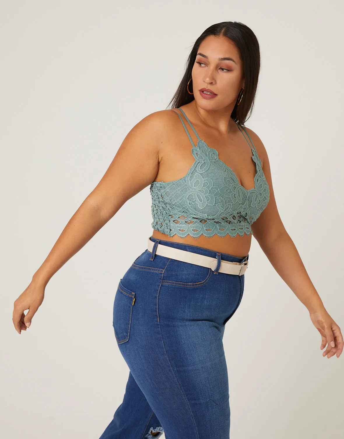 Plus Size Eve Lace Bralette
