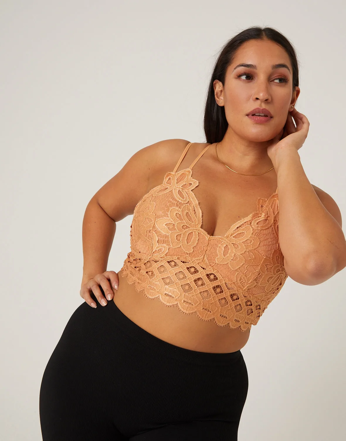 Plus Size Eve Lace Bralette