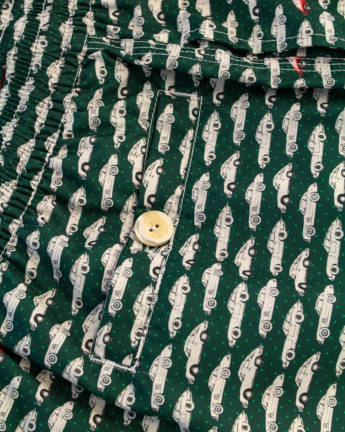 POSH - Men's Swim Shorts - British Green