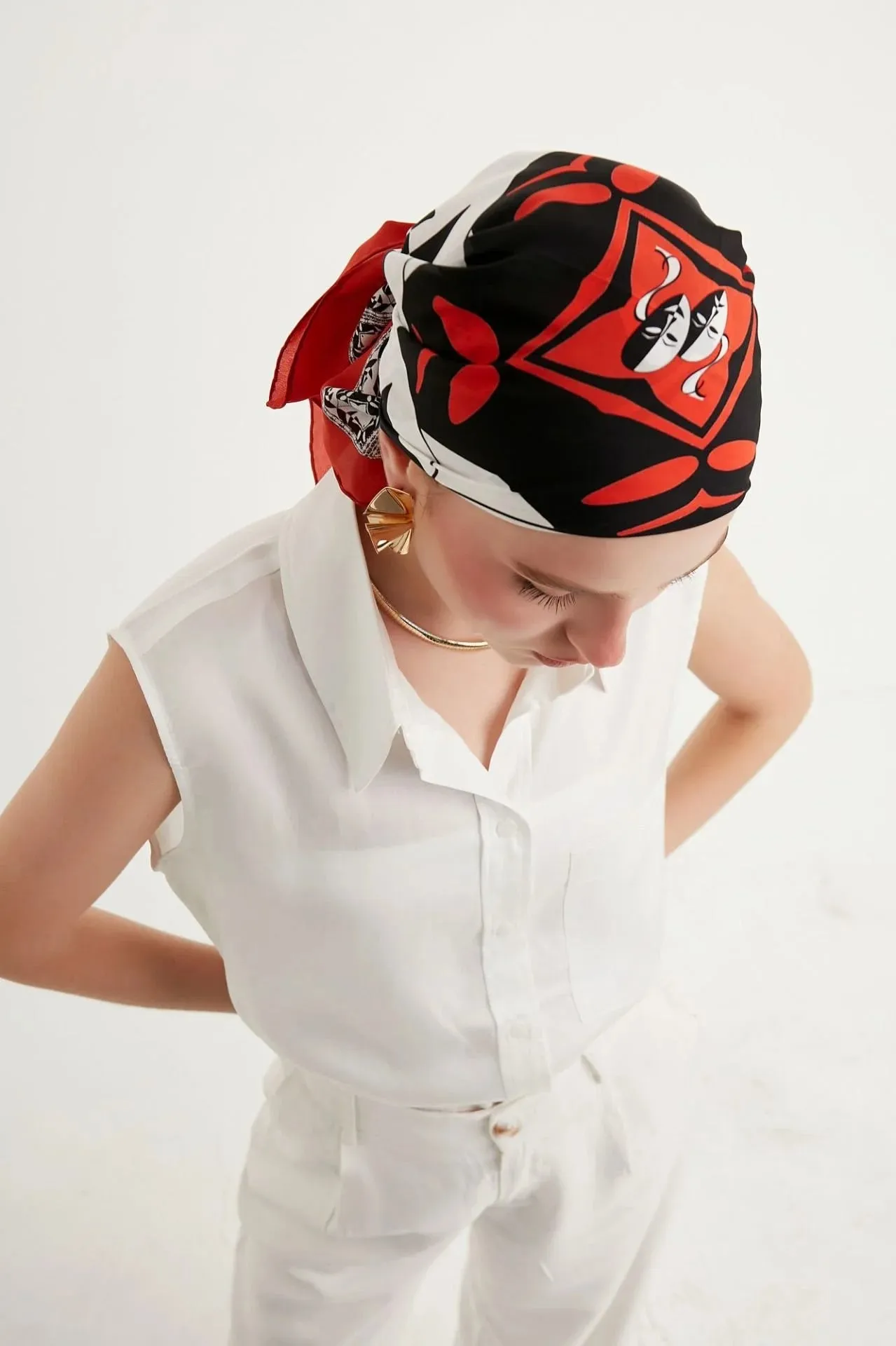 Silk Crepe Bandana, ART & SOUL Collection