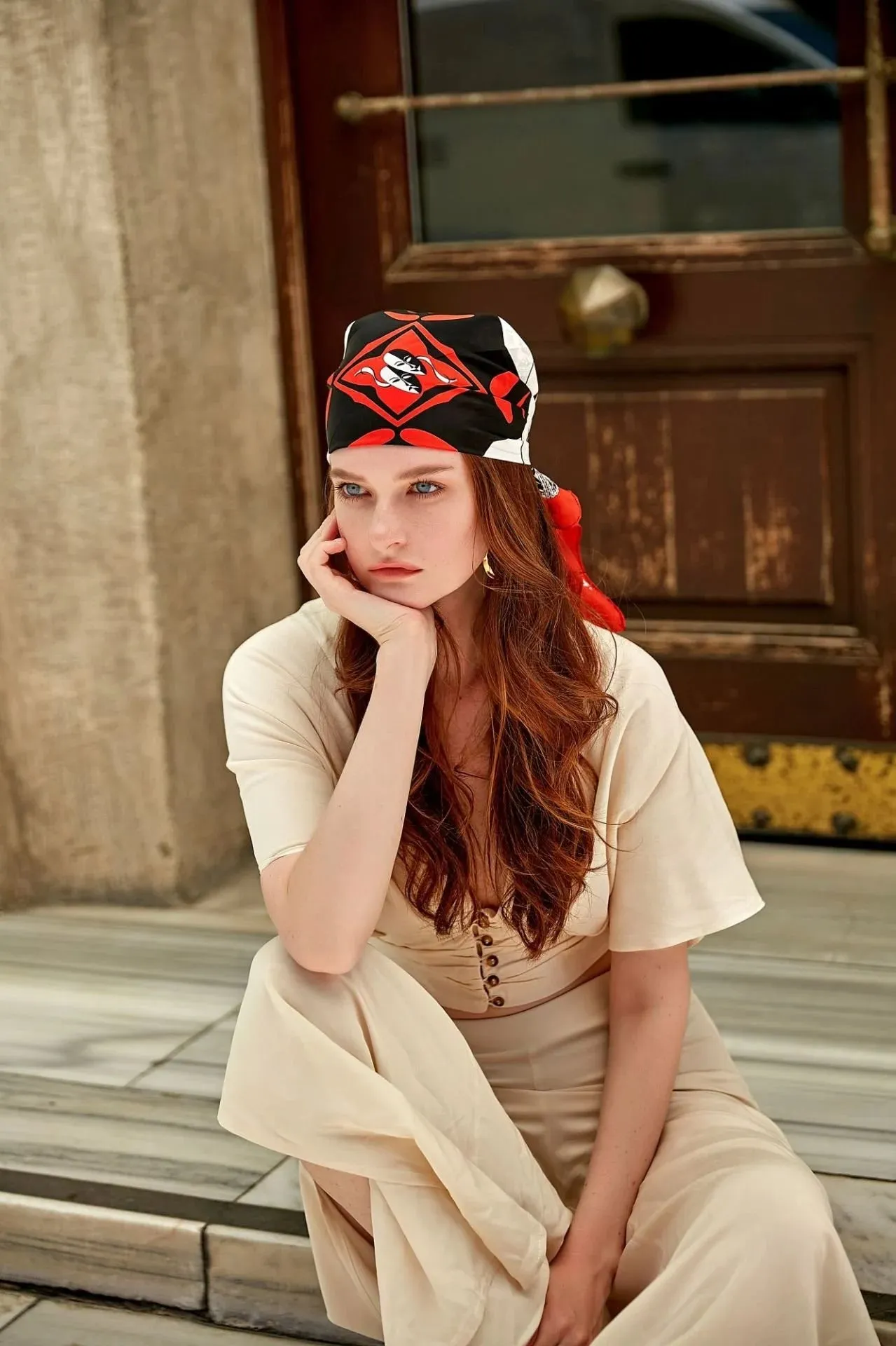 Silk Crepe Bandana, ART & SOUL Collection