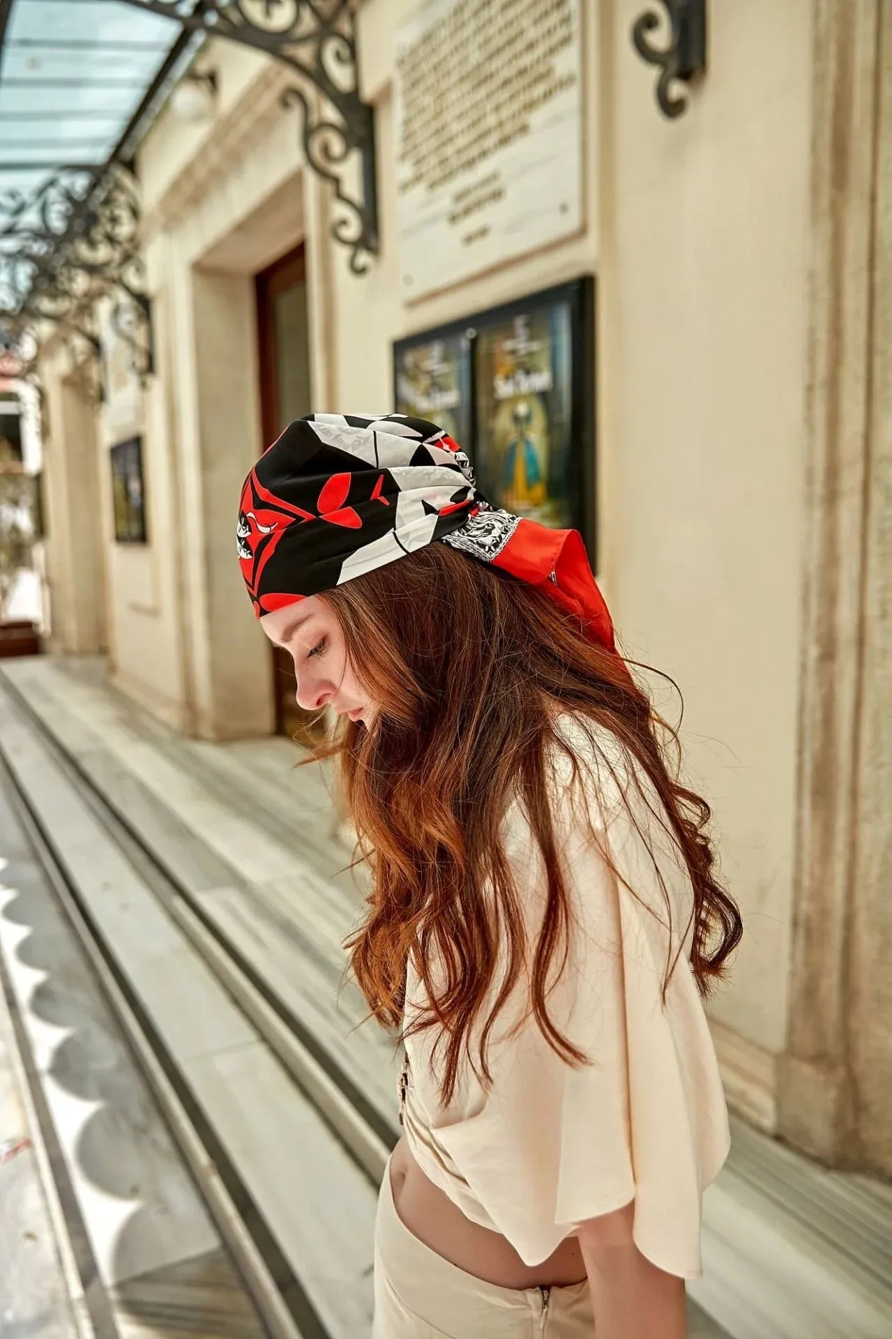 Silk Crepe Bandana, ART & SOUL Collection