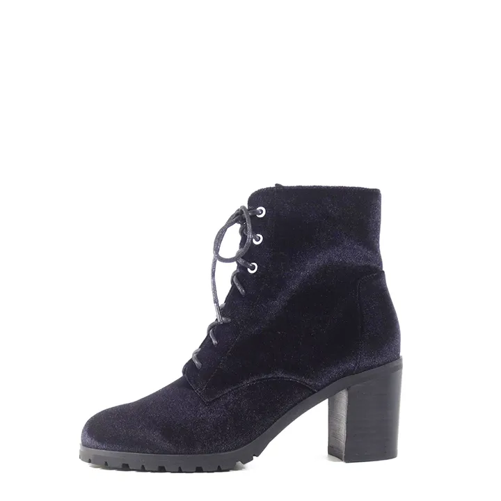 Timothy Velvet Booties