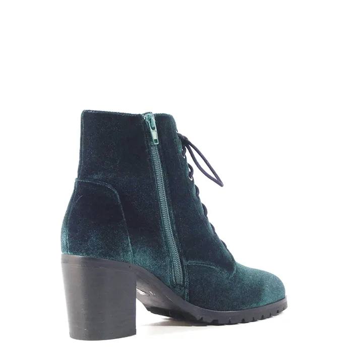 Timothy Velvet Booties