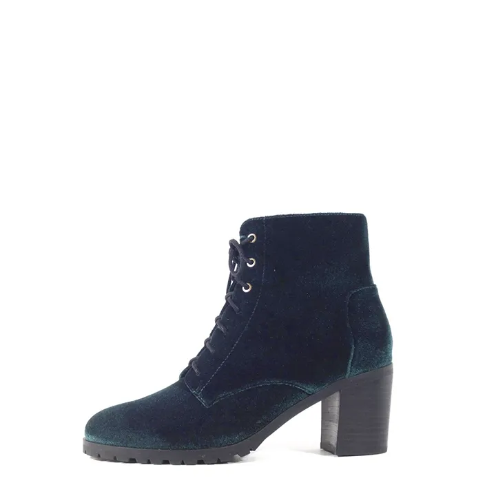 Timothy Velvet Booties